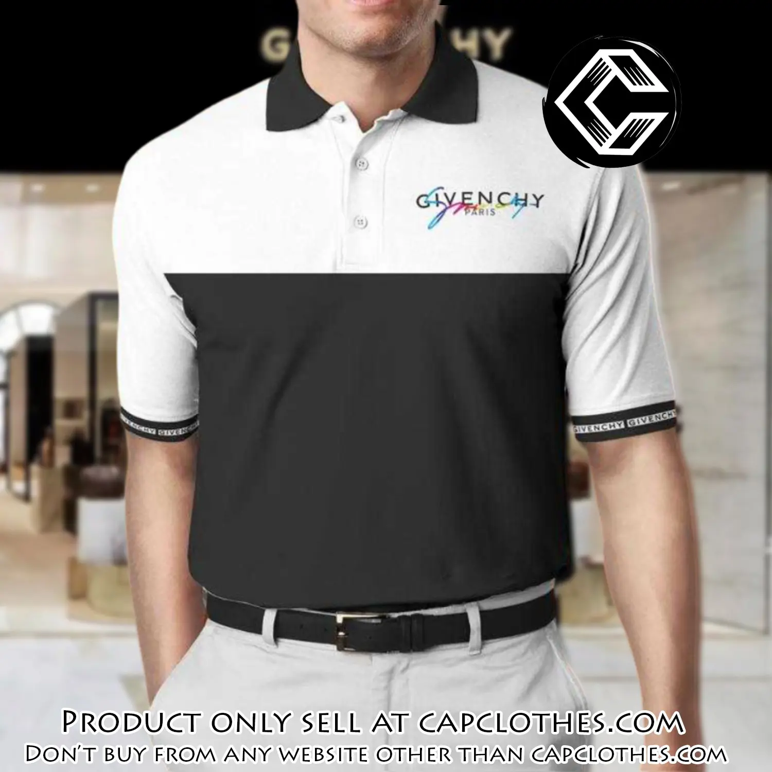 Givenchy premium polo shirt  luxury polo shirt for men pls517 cc0021846
